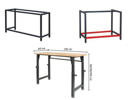 Kovinsko ogrodje za delovne mize